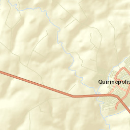 Quirinópolis Street Map