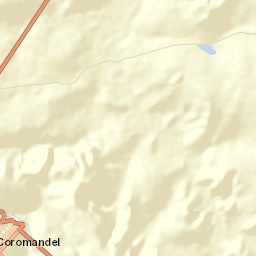 Coromandel Street Map
