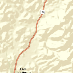 Frei Inocêncio Street Map