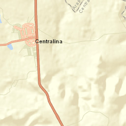 Centralina Street Map