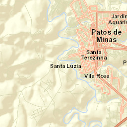 Patos de Minas Street Map