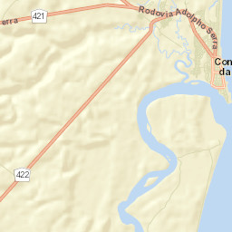Conceição da Barra Street Map