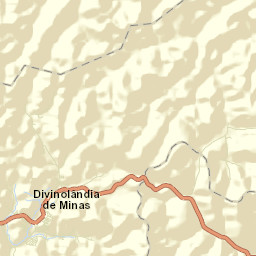 Divinolândia de Minas Street Map
