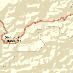 Divino das Laranjeiras Street Map