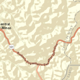 Central de Minas Street Map