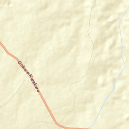 Kwekwe District Street Map