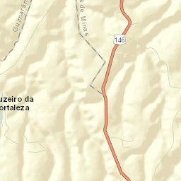 Cruzeiro da Fortaleza Street Map