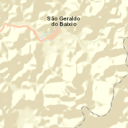 São Geraldo do Baixio Street Map
