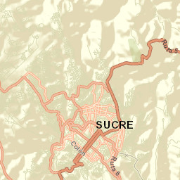 Sucre Street Map