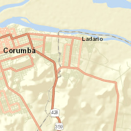 Corumbá Street Map