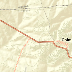 Chimoio Street Map
