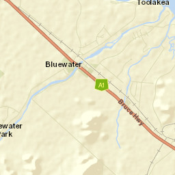 Bluewater Street Map