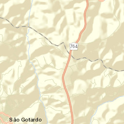 São Gotardo Street Map