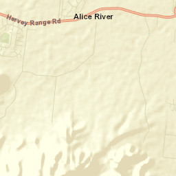 Alice River Street Map