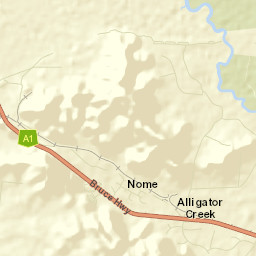 Alligator Creek Street Map