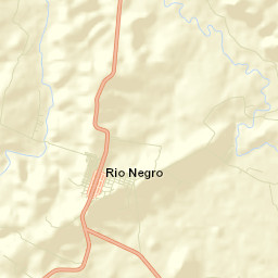 Rio Negro Street Map