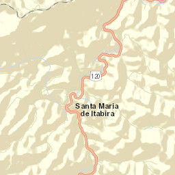 Santa Maria de Itabira Street Map