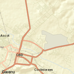 Gweru Street Map