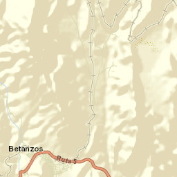 Betanzos Street Map