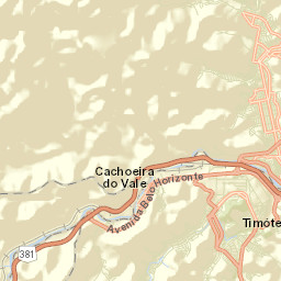 Coronel Fabriciano Street Map