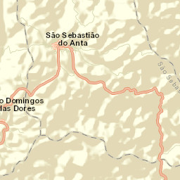 São Sebastião do Anta Street Map