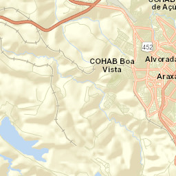 Araxá Street Map
