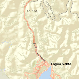 Lagoa Santa Street Map