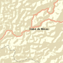 Imbé de Minas Street Map