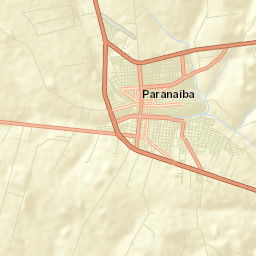 Paranaíba Street Map