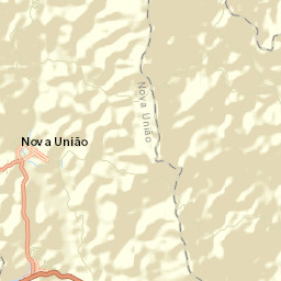 Nova União Street Map