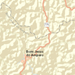 Bom Jesus do Amparo Street Map
