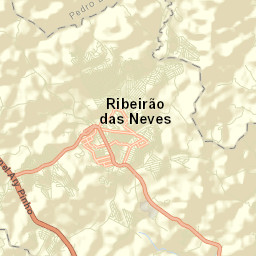 Ribeirão das Neves Street Map