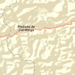 Piedade de Caratinga Street Map