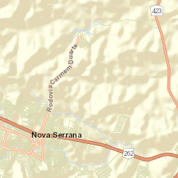 Nova Serrana Street Map