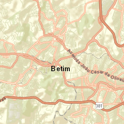 Contagem Street Map