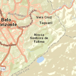 Belo Horizonte Street Map