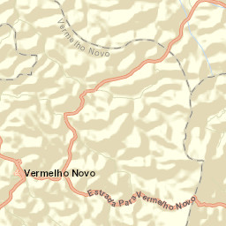 Vermelho Novo Street Map