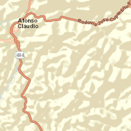 Afonso Cláudio Street Map