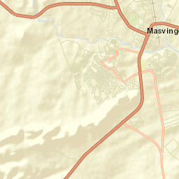 Masvingo Street Map