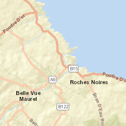 Roches Noire Street Map