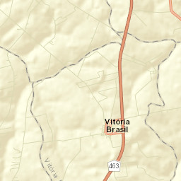 Vitória Brasil Street Map