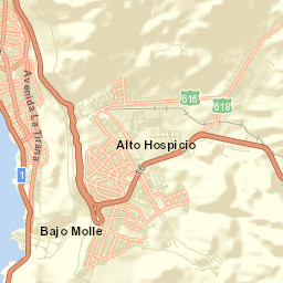 Alto Hospicio Street Map