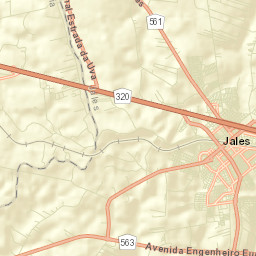 Jales Street Map