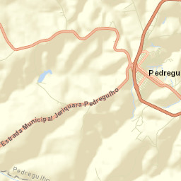 Pedregulho Street Map