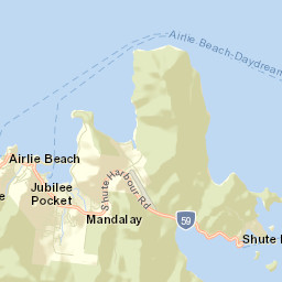 Airlie Beach Street Map