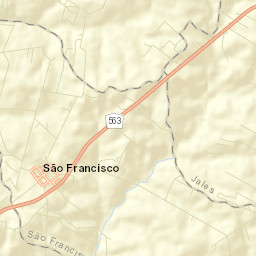 São Francisco Street Map