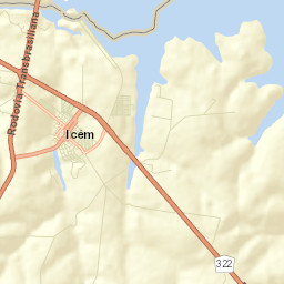Icém Street Map