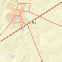 Guaíra Street Map