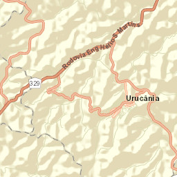 Urucânia Street Map