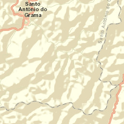 Santo Antônio do Grama Street Map